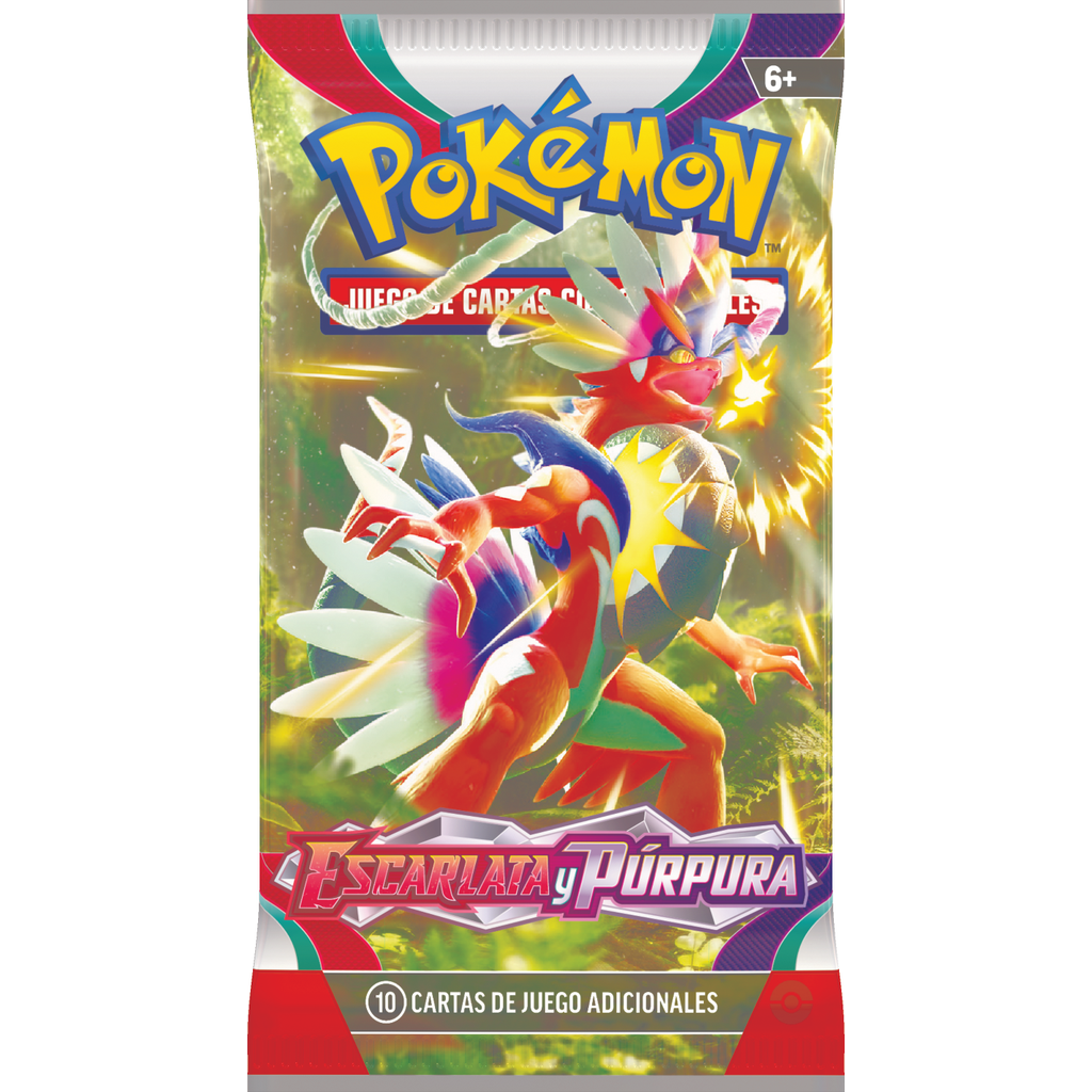 Escarlata y Púrpura Base Set - Sobre - Español